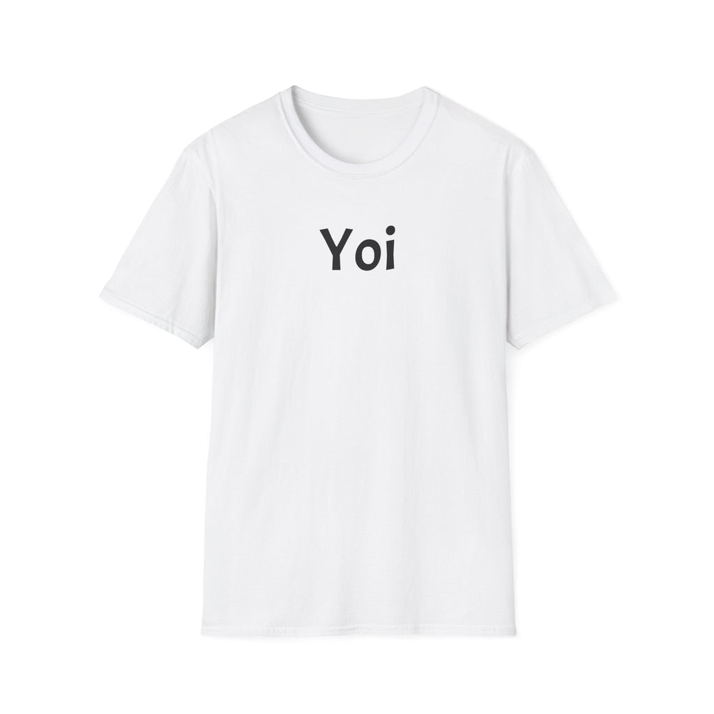 T-Shirt — Minimal "Yoi" Graphic Tee