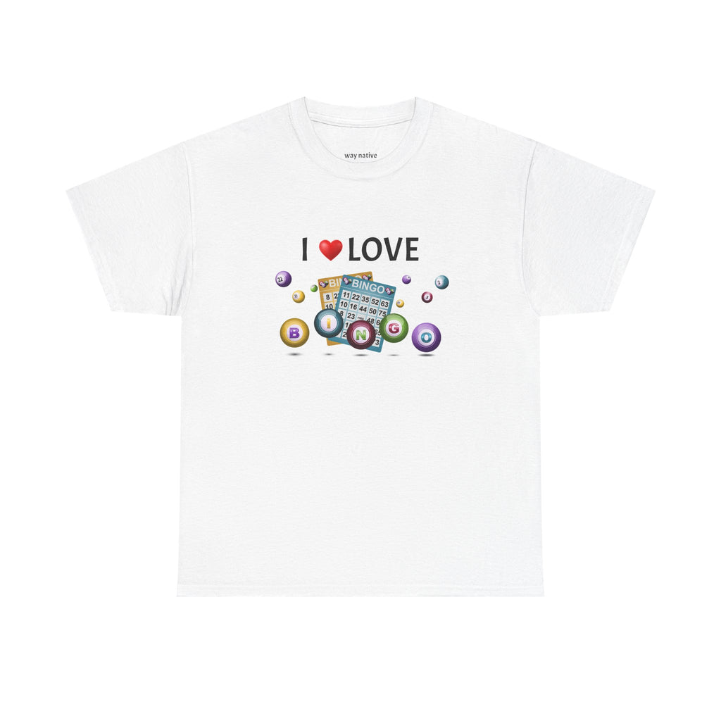 Bingo Cart with Balls Let's Play T-Shirt | Bingo Night Tee