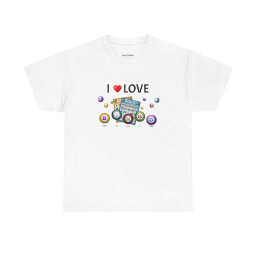 Bingo Cart with Balls Let's Play T-Shirt | Bingo Night Tee