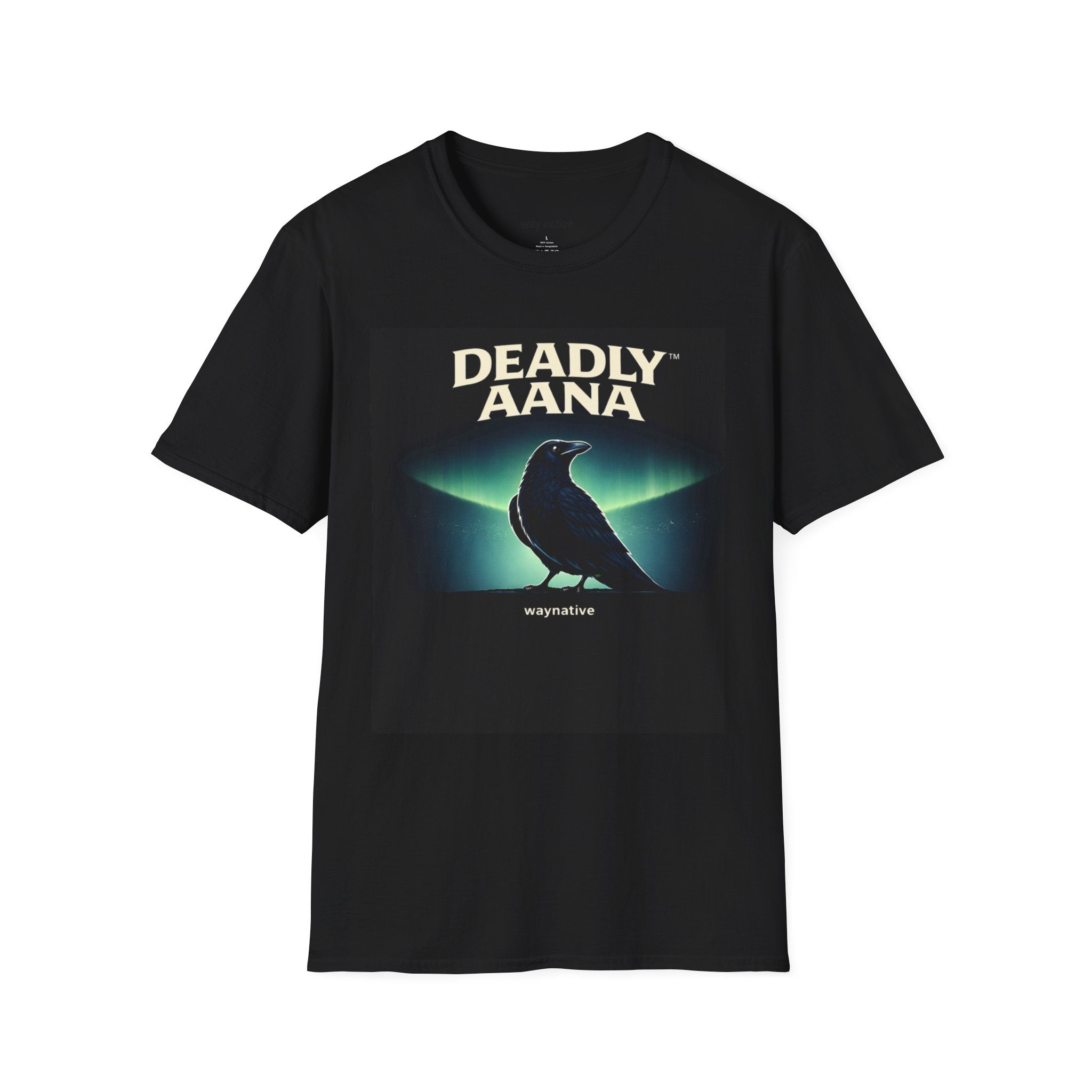 Deadly Aana Raven Graphic T‑Shirt —  Raven Tee