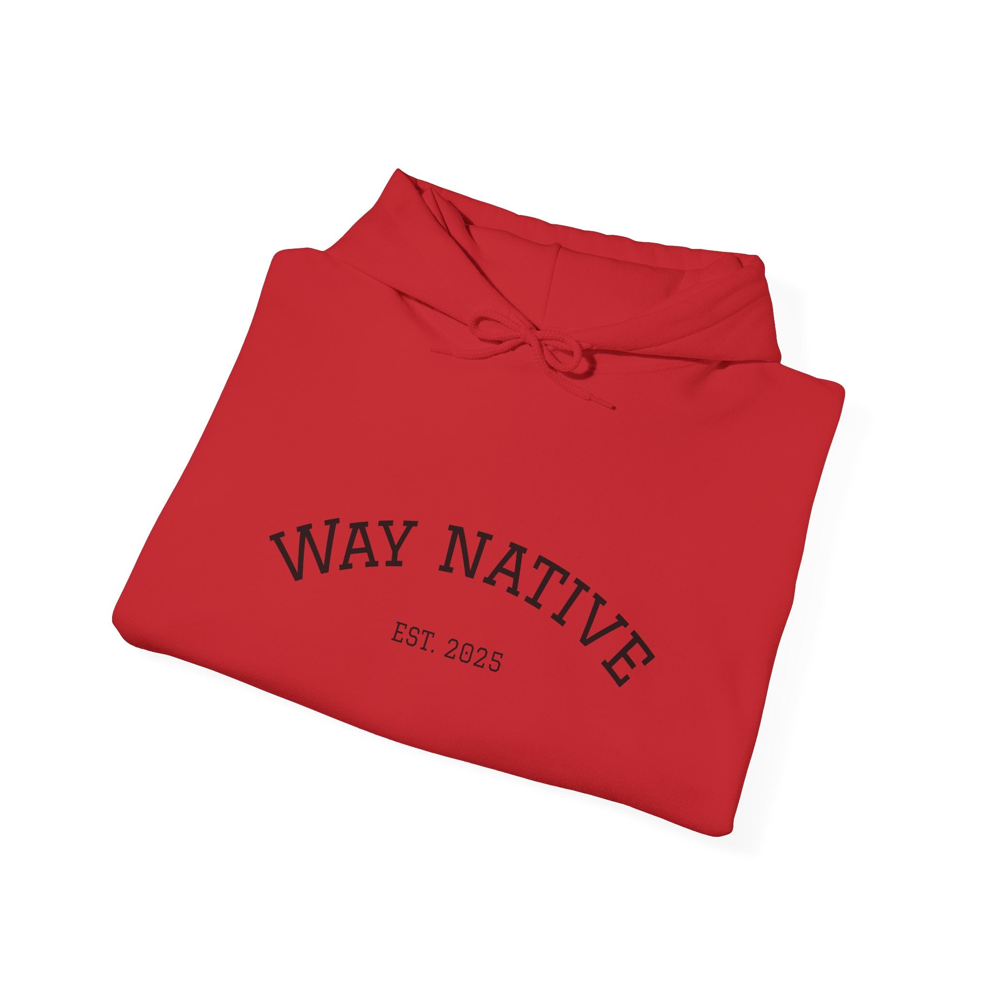 Way Native Eskimo Graphic Hoodie — Cozy Arctic Cartoon Pullover