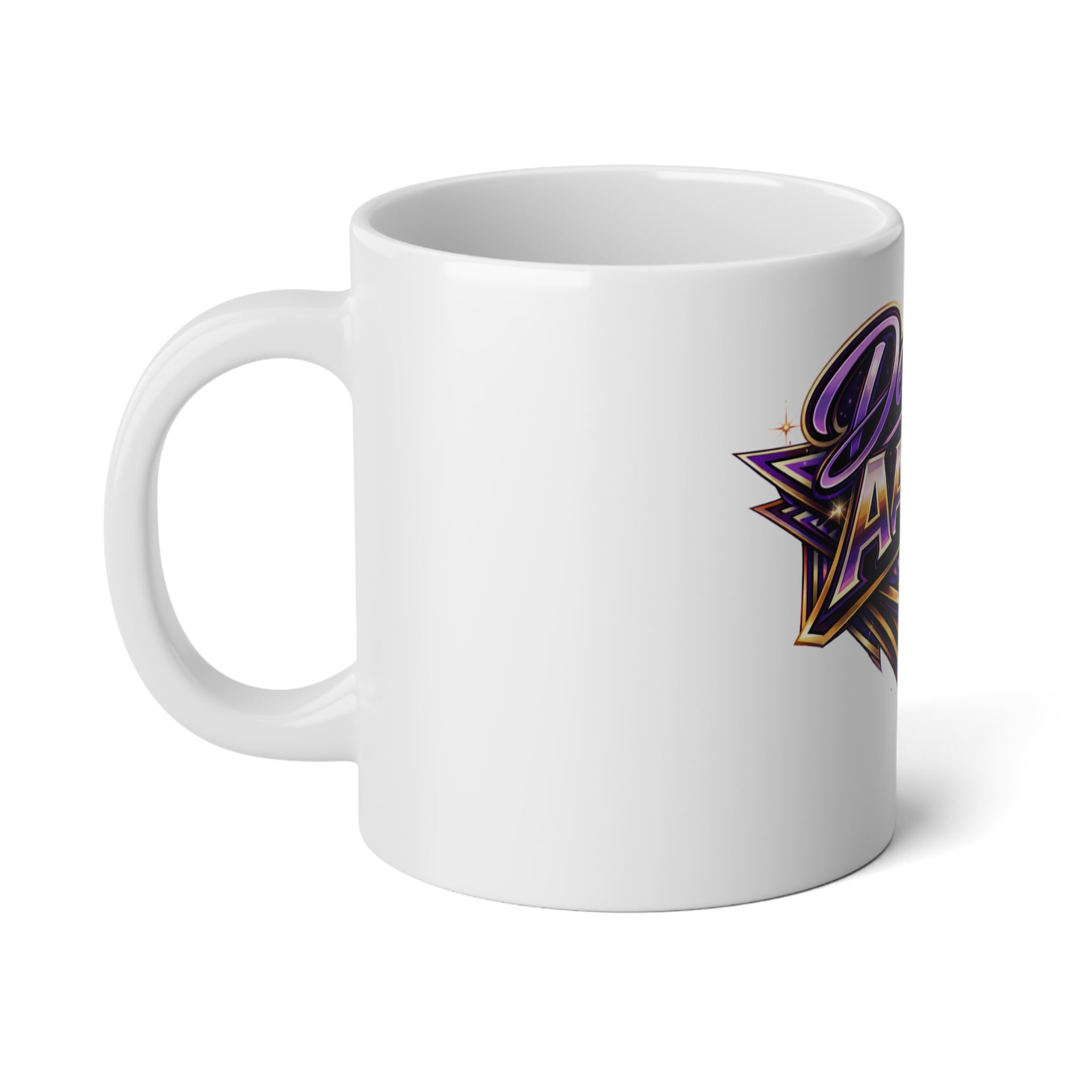 Deadly Aana 20oz Jumbo Mug – Bold Purple Gaming Logo Coffee Cup