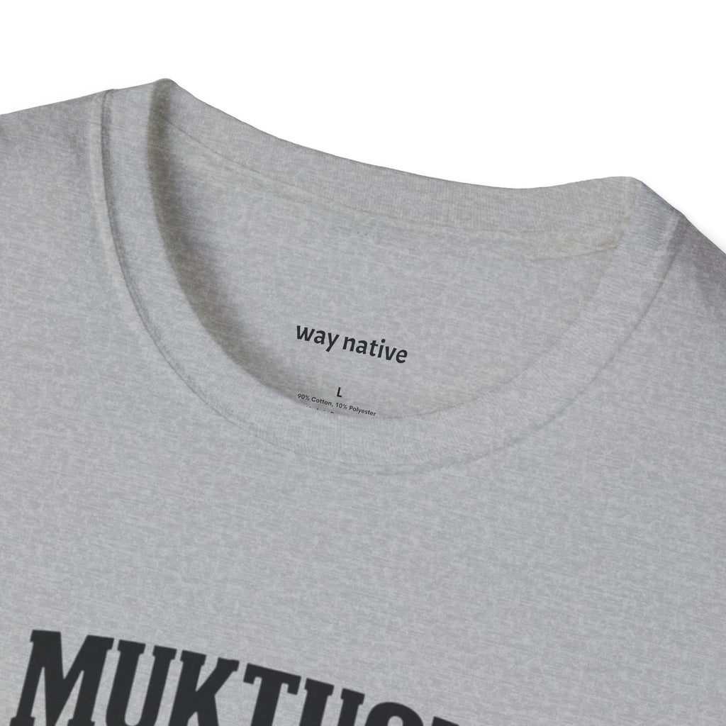Muktuck "This Shirt In." T‑Shirt — Vintage Seafood Shack Graphic Tee