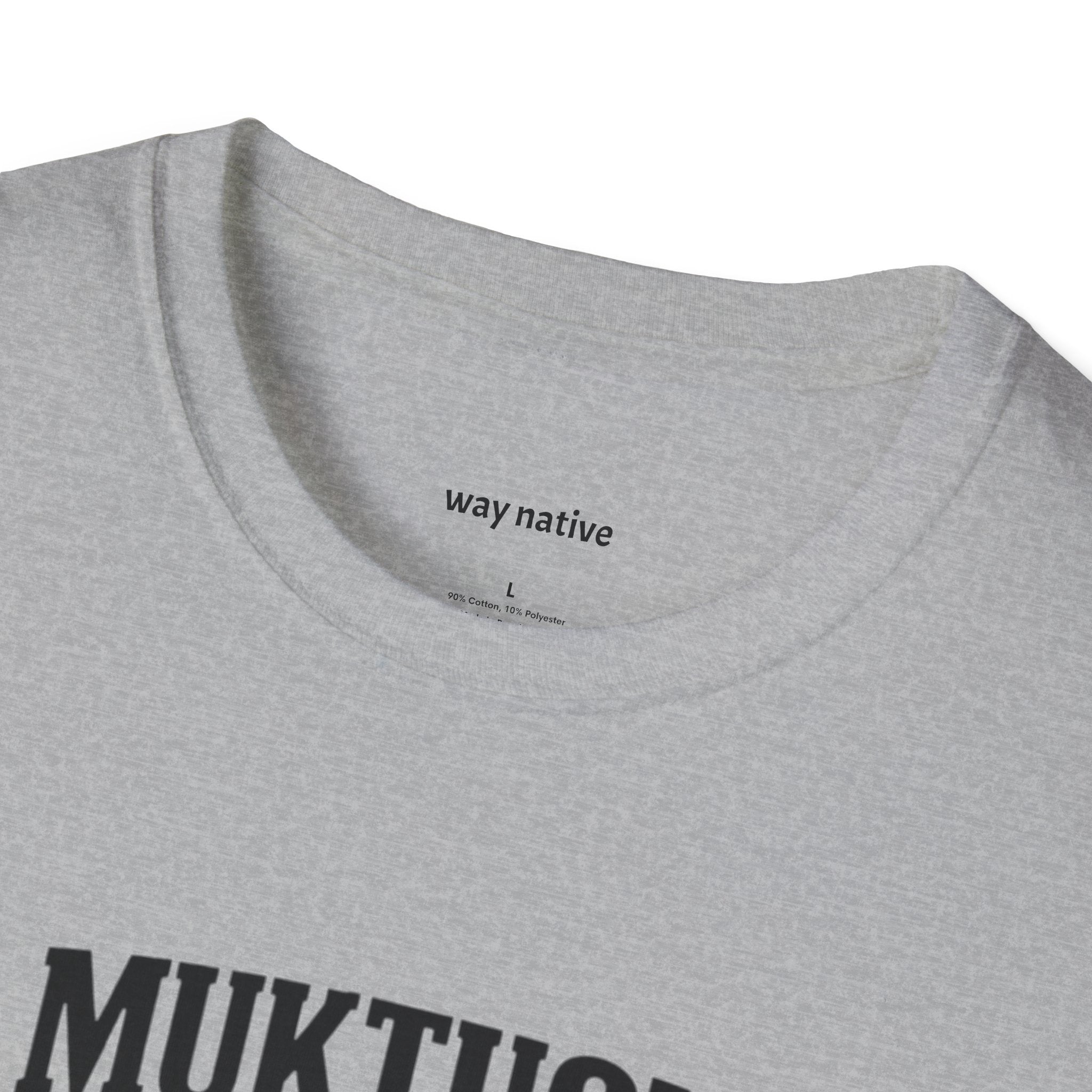 Muktuck "This Shirt In." T‑Shirt — Vintage Seafood Shack Graphic Tee