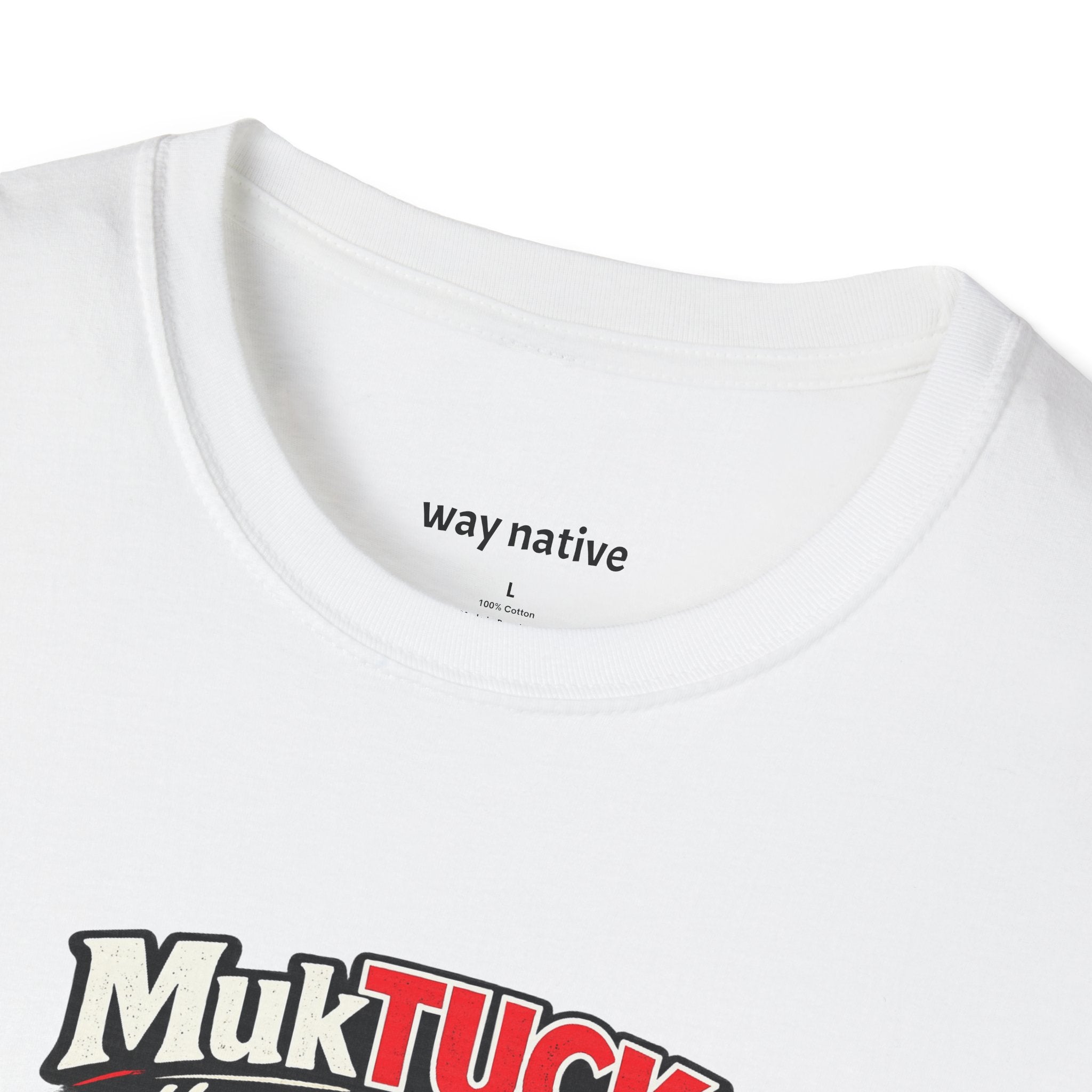 T-Shirt — "MukTUCK this shirt in" Graphic Tee (Stacked Sandwich Design)