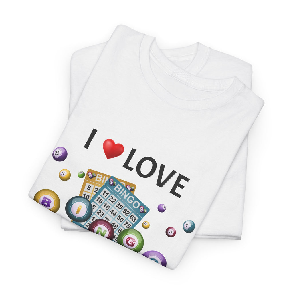 Bingo Cart with Balls Let's Play T-Shirt | Bingo Night Tee