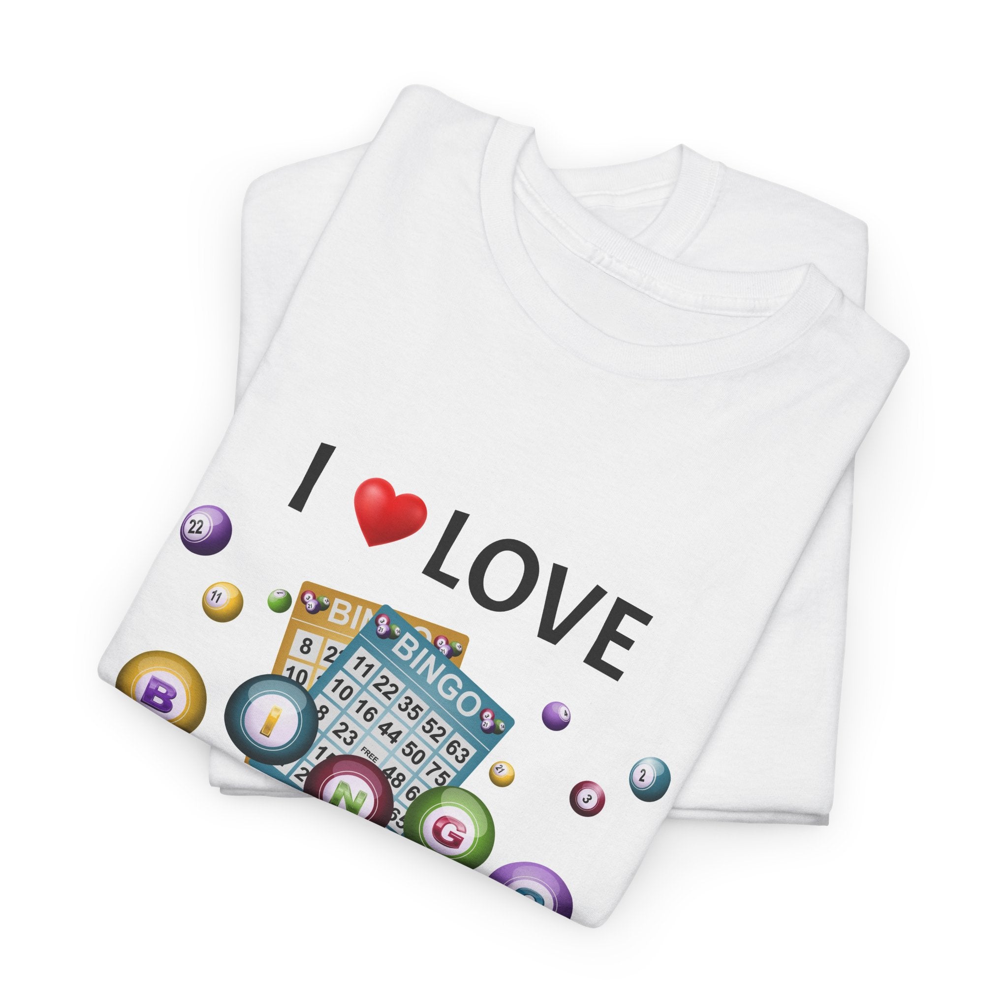 Bingo Cart with Balls Let's Play T-Shirt | Bingo Night Tee