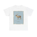 Vintage Moose Illustration T-Shirt | Rustic Animal Poster Design
