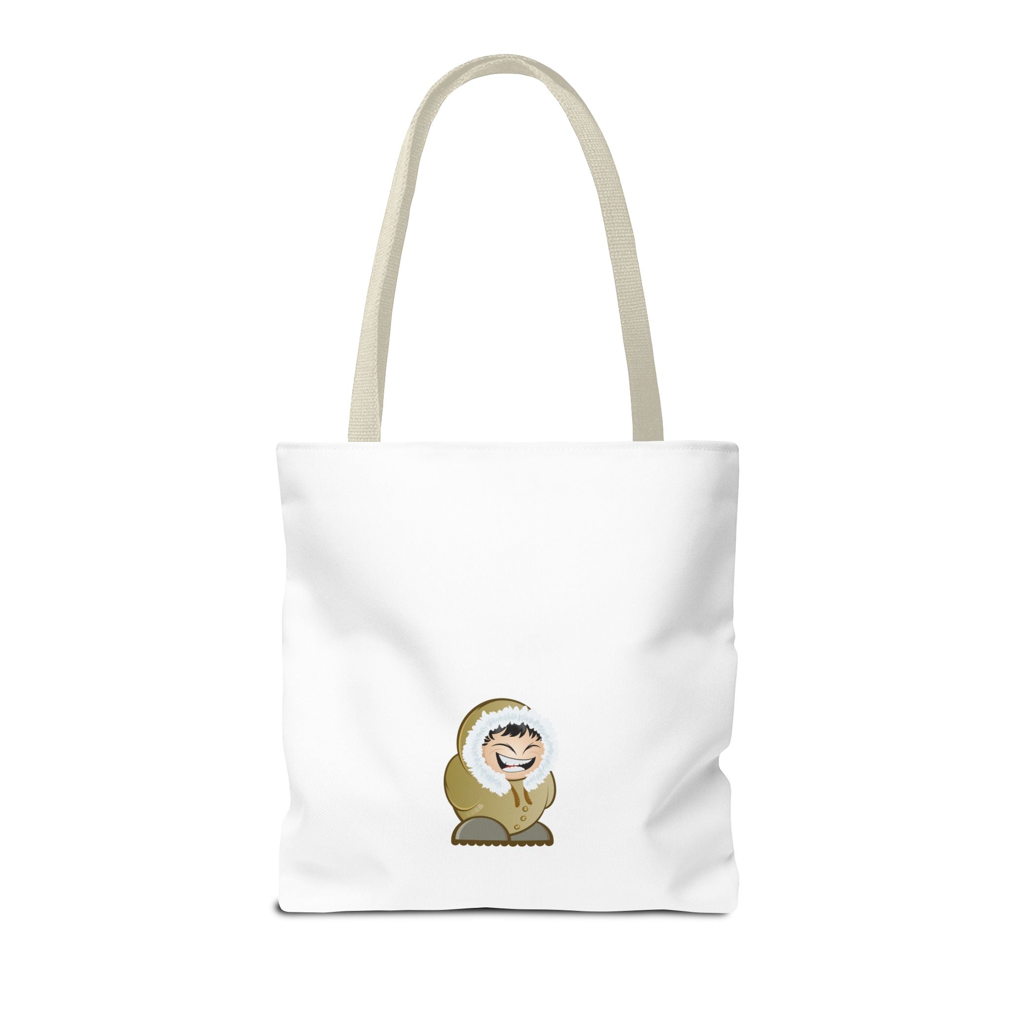 Tote Bag — “Don’t be an OOSIK!” Funny Native Alaskan Eskimo Design Cotton Tote