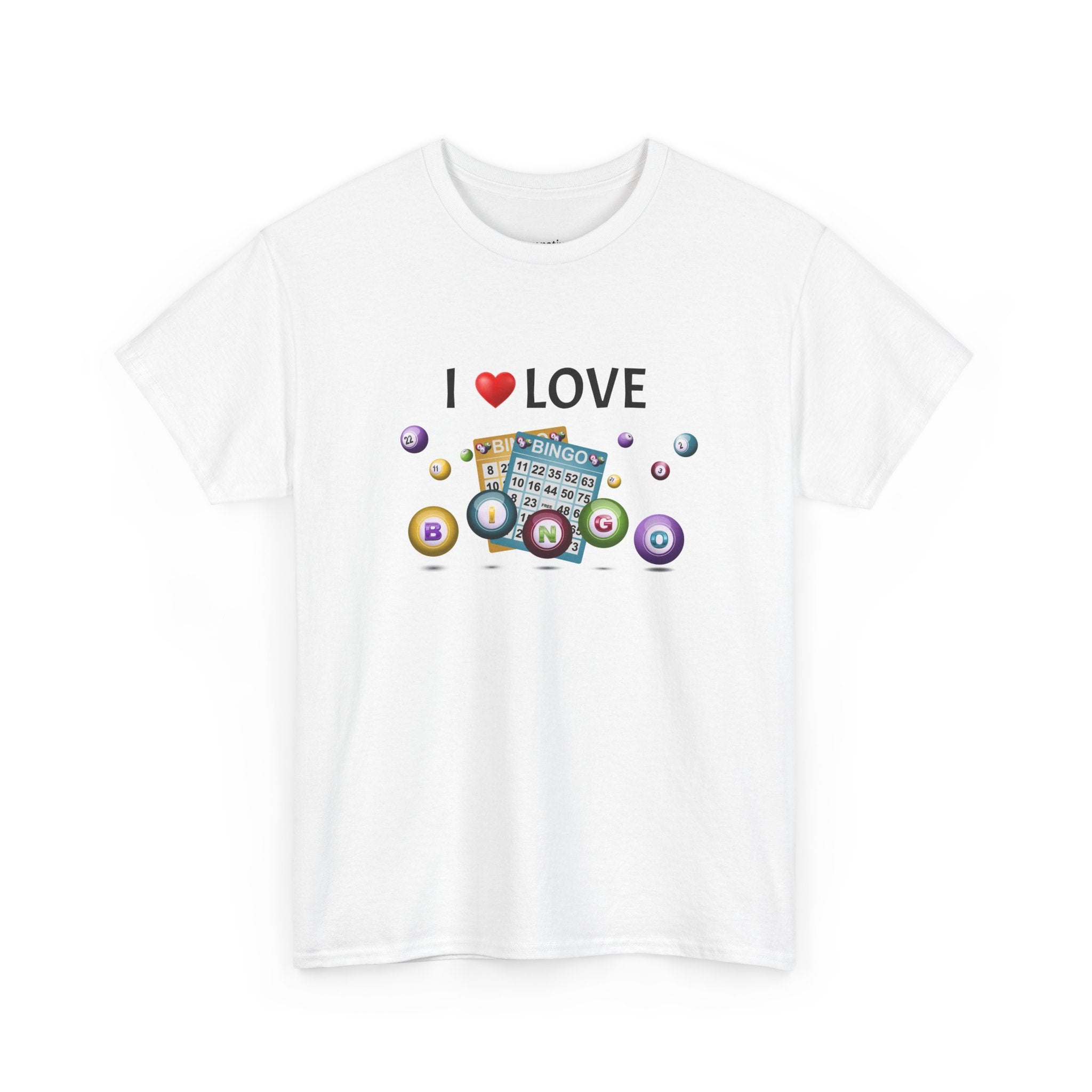 Bingo Cart with Balls Let's Play T-Shirt | Bingo Night Tee