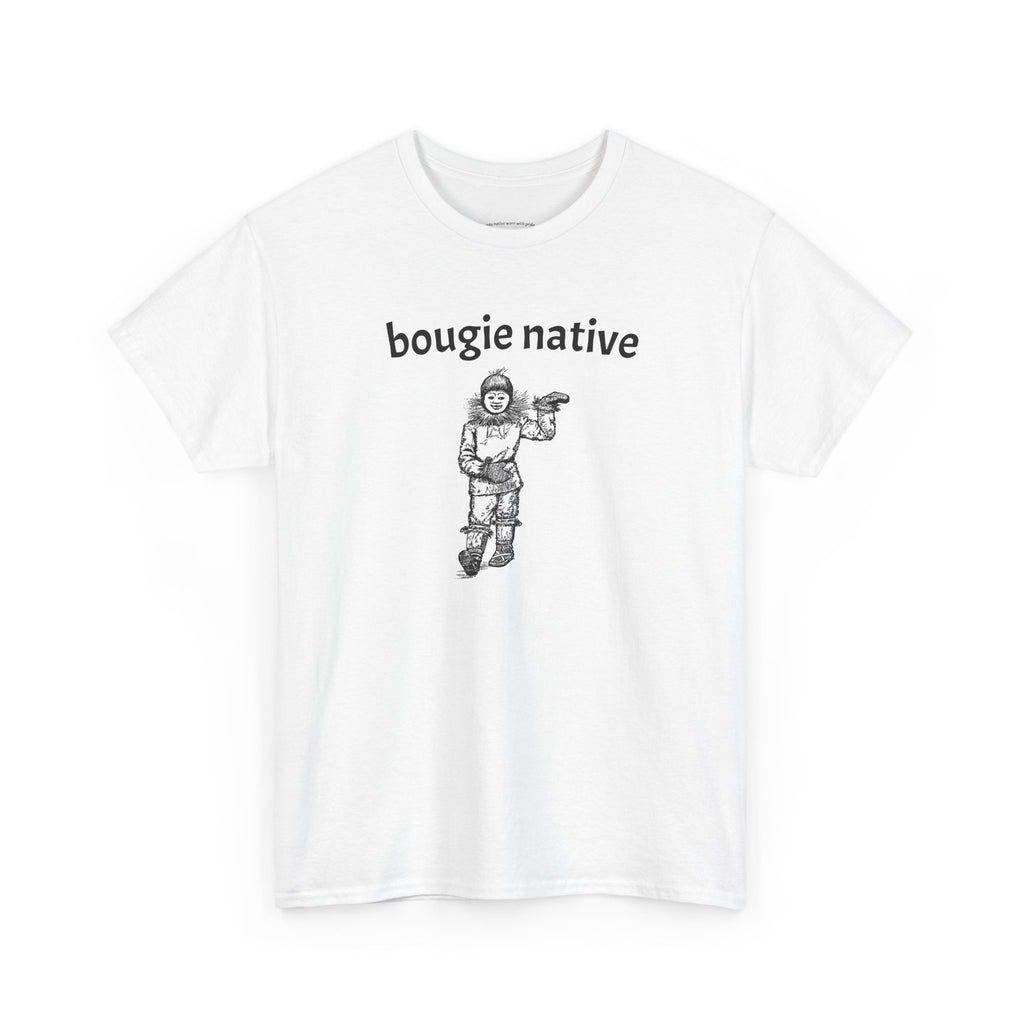 Bougie Native shirt | Graphic Tee with Vintage Cartoon Character