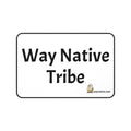 Desk Mat — "Way Village Tribe" Minimalist Gaming & Office Desk Mat