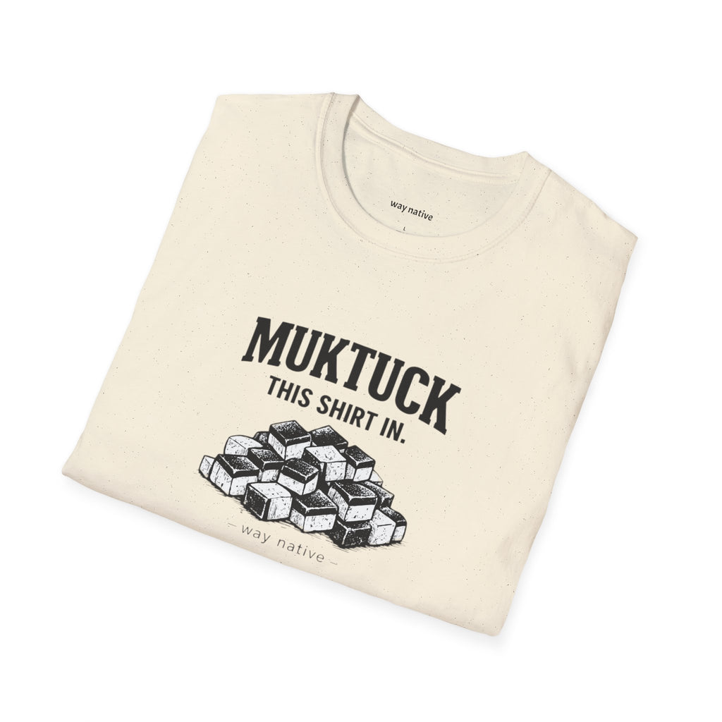 Muktuck "This Shirt In." T‑Shirt — Vintage Seafood Shack Graphic Tee