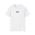 Adii Minimalist Logo Tee — White Graphic T-Shirt