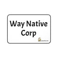 Way Village Corp Desk Mat — Custom Office Mouse Pad