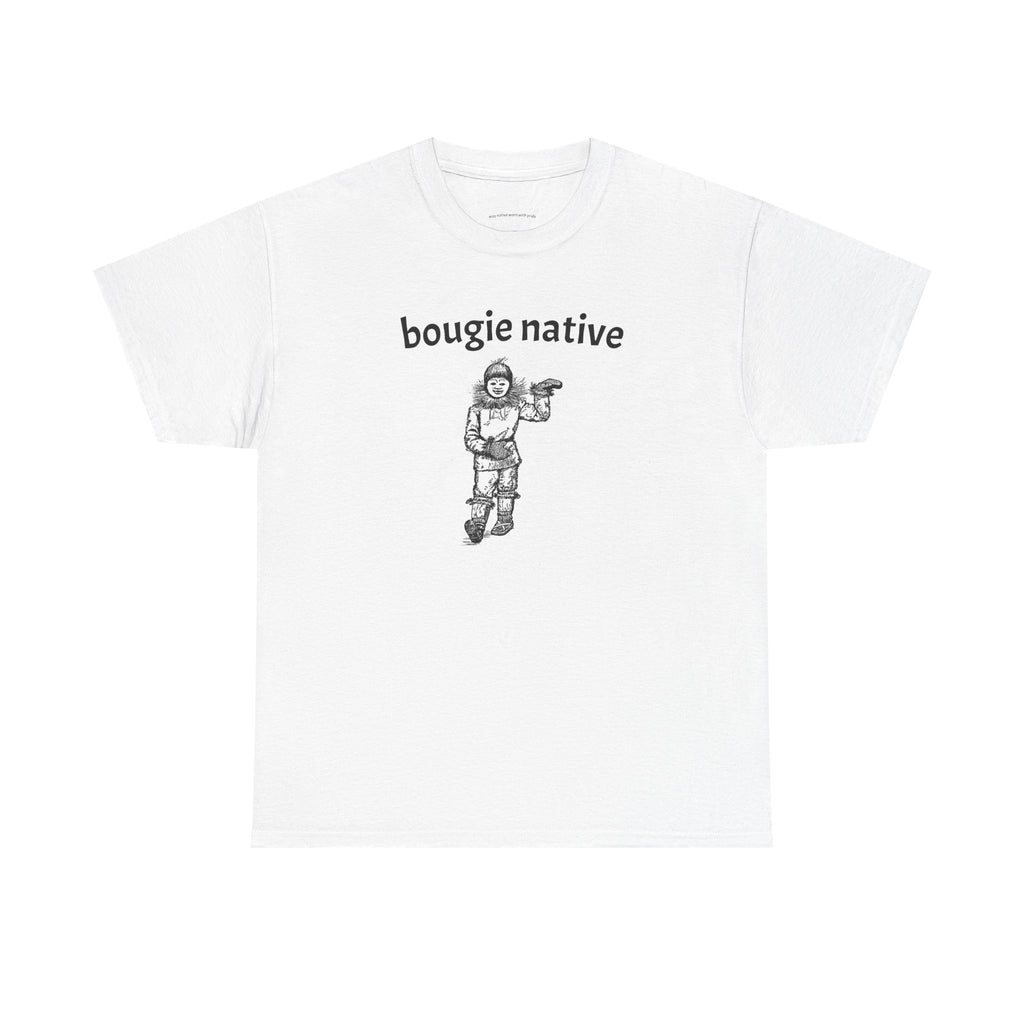 Bougie Native shirt | Graphic Tee with Vintage Cartoon Character