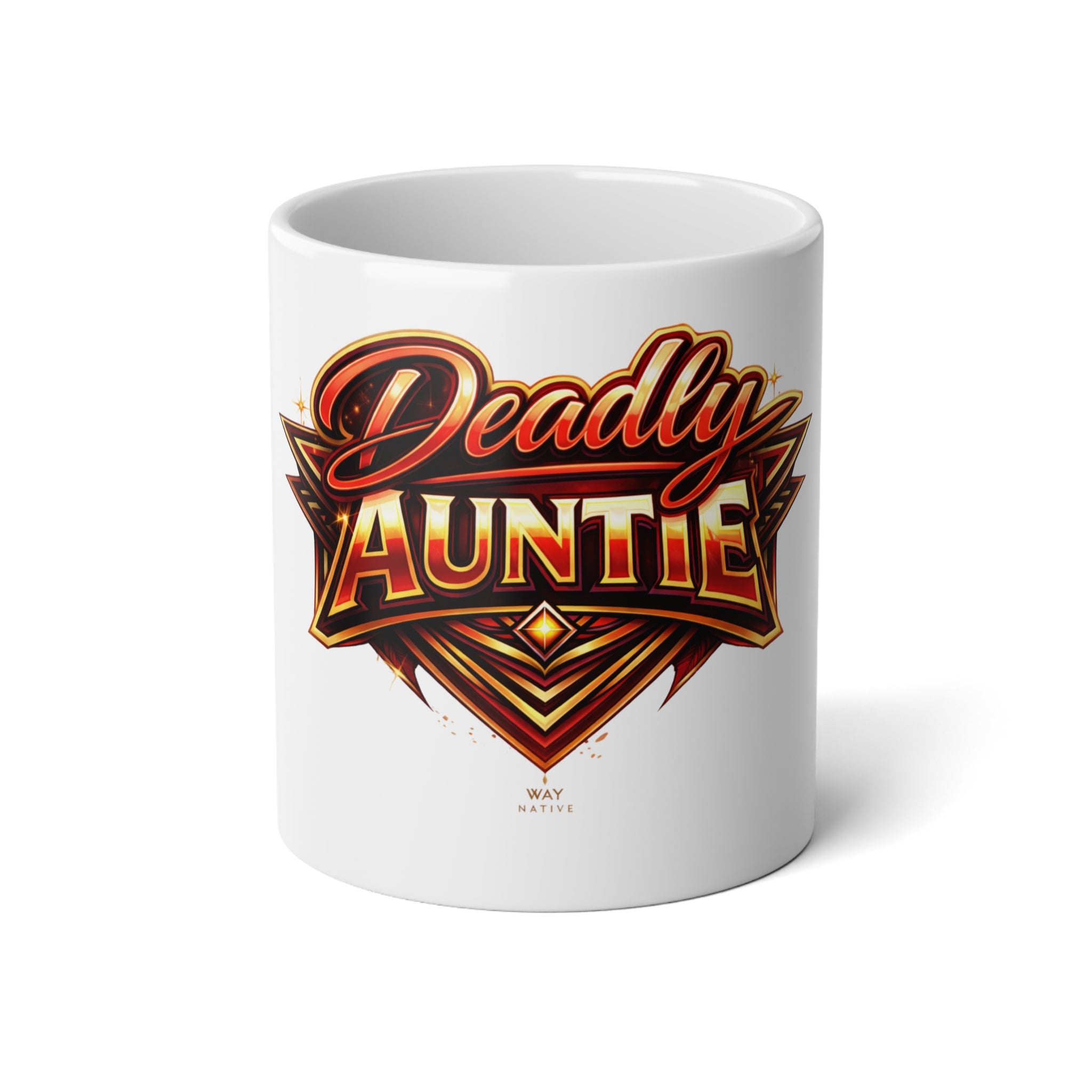 Deadly Auntie Jumbo Mug, 20oz