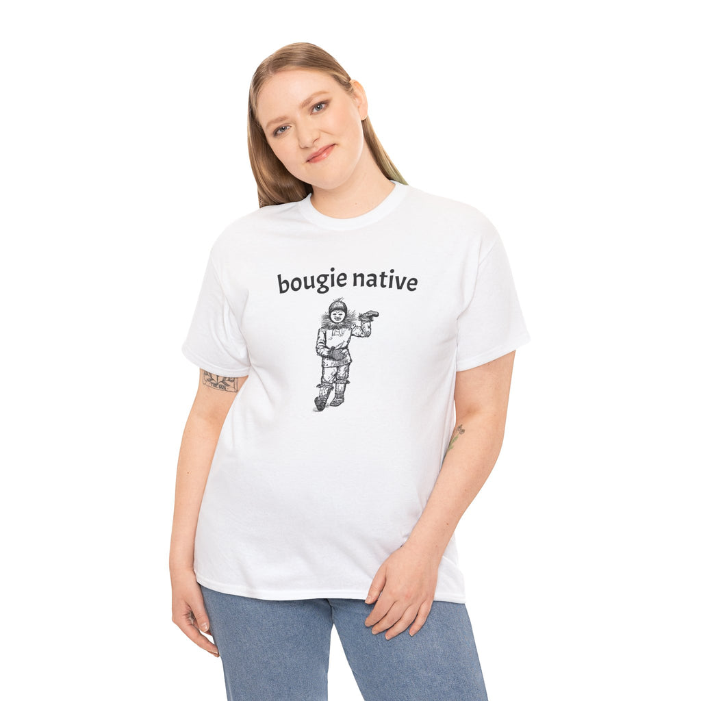 Bougie Native shirt | Graphic Tee with Vintage Cartoon Character