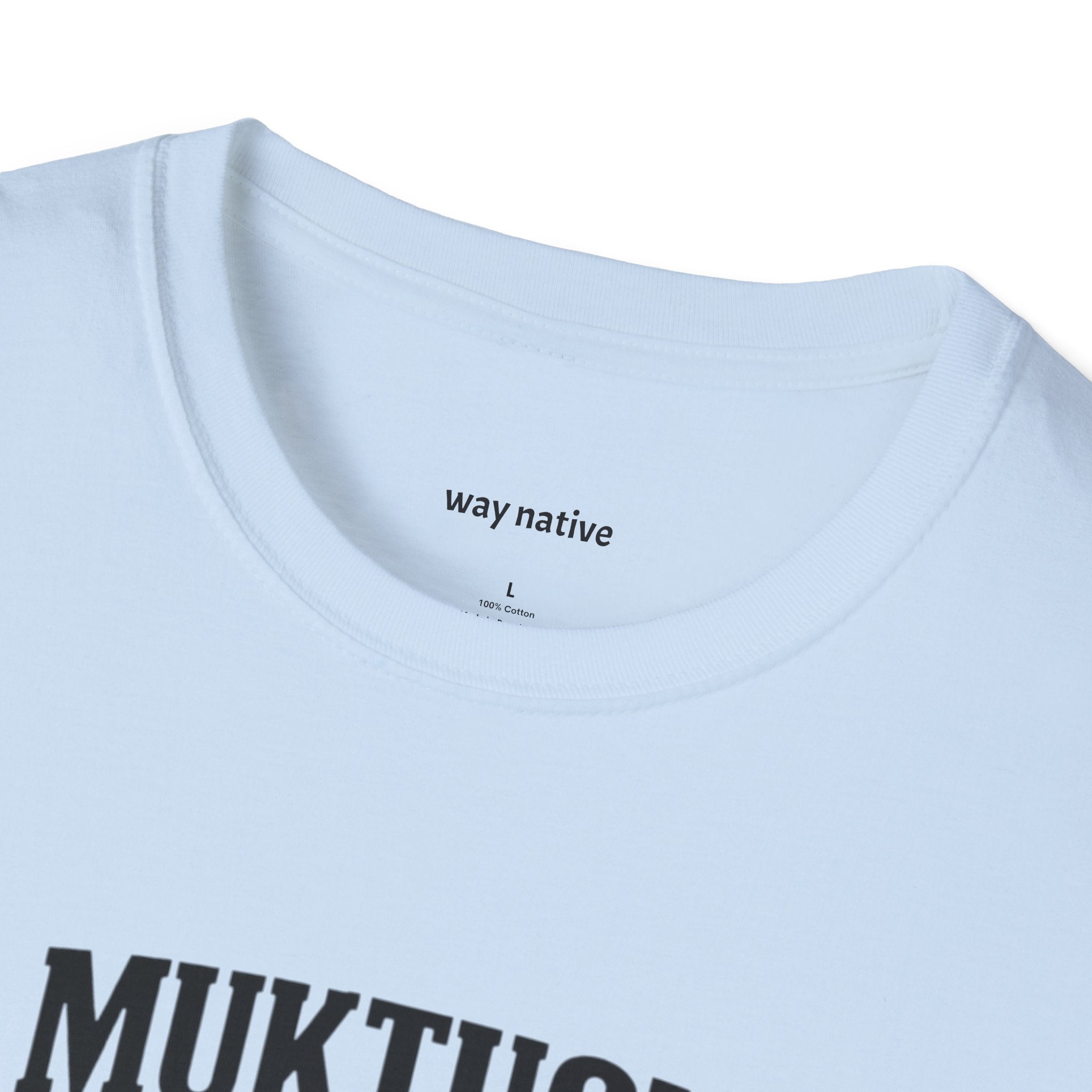 Muktuck "This Shirt In." T‑Shirt — Vintage Seafood Shack Graphic Tee