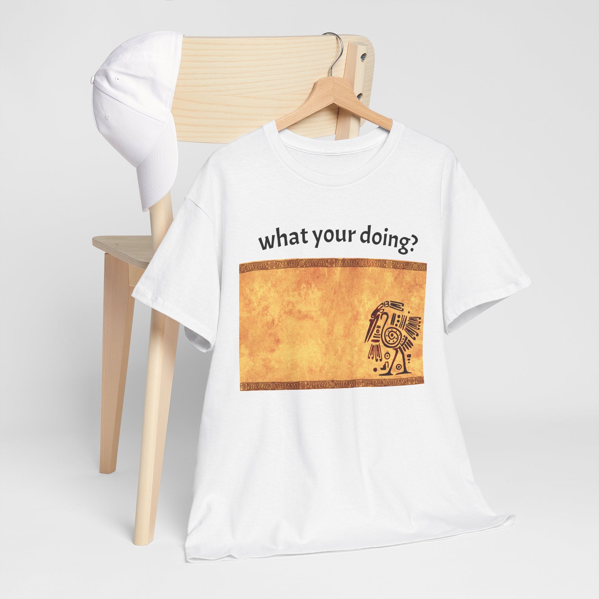 "what your doing" T-Shirt | Text Graphic Tee