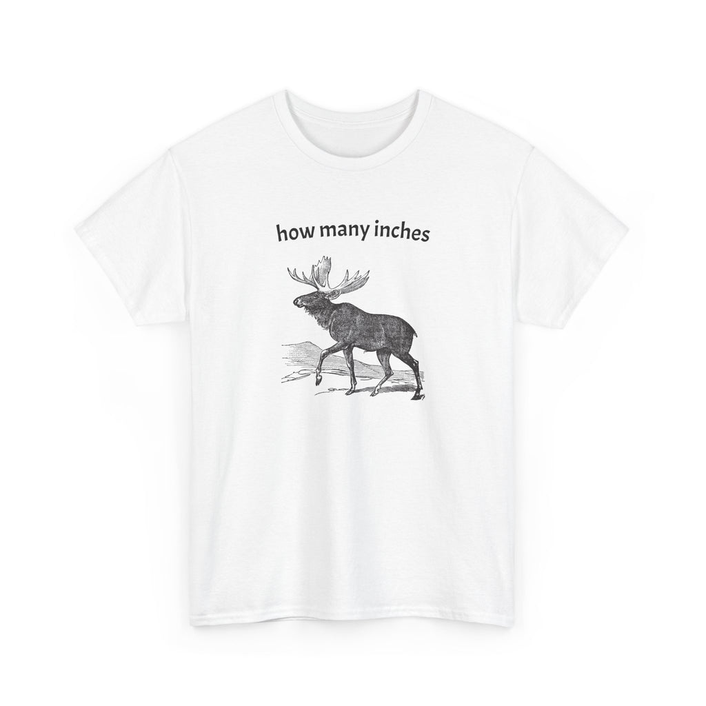How many inches Moose Graphic Tee | Hunting Outdoors Tee