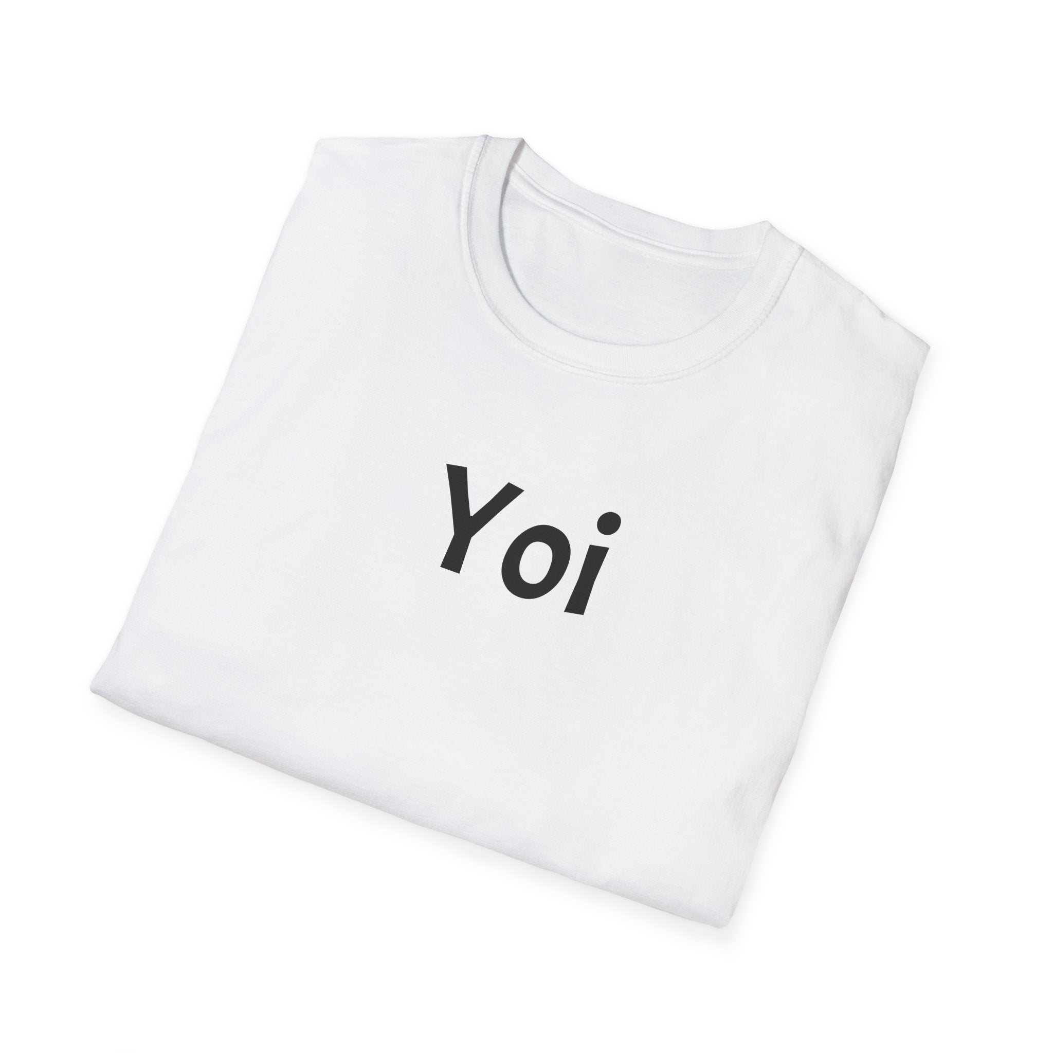 T-Shirt — Minimal "Yoi" Graphic Tee