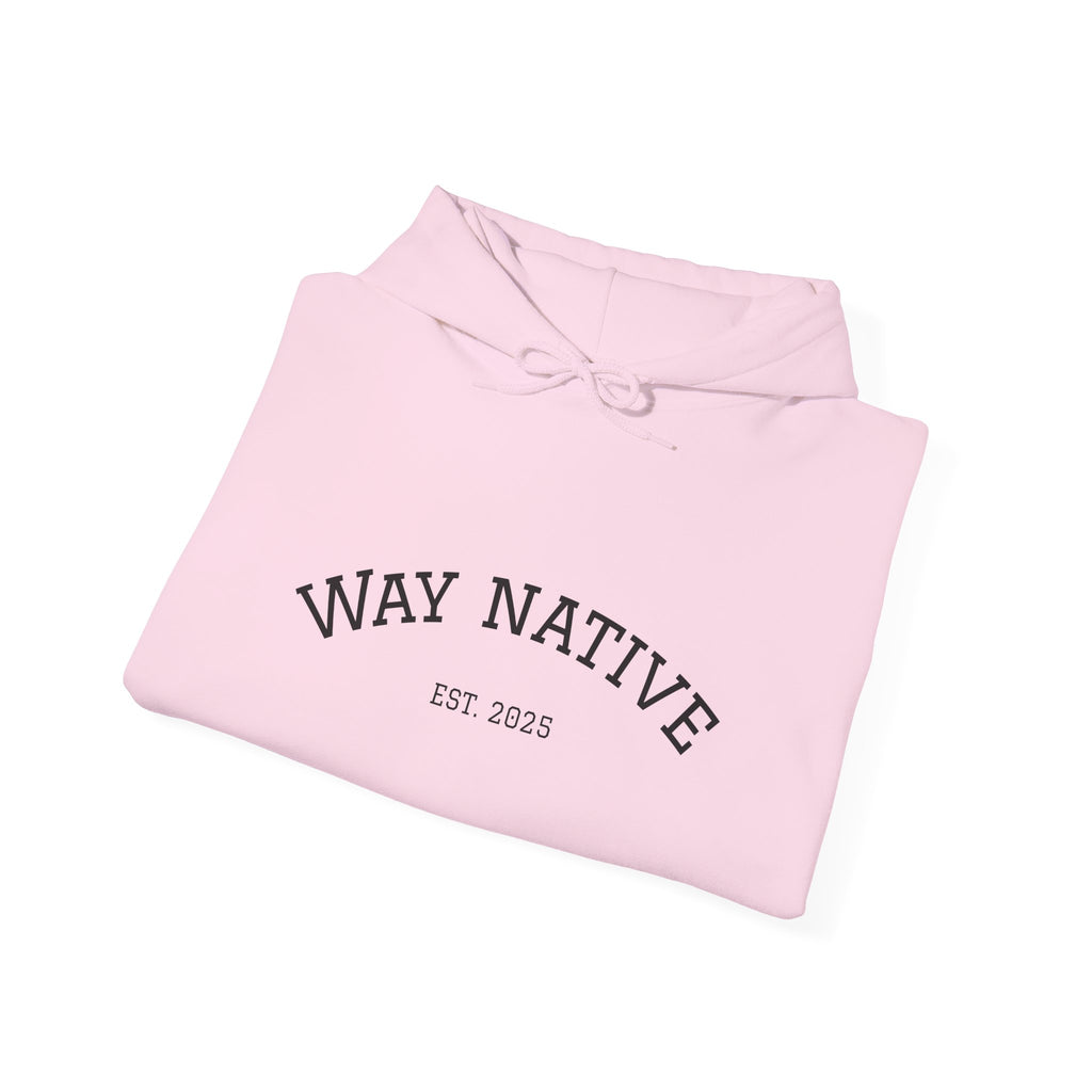 Way Native Eskimo Graphic Hoodie — Cozy Arctic Cartoon Pullover