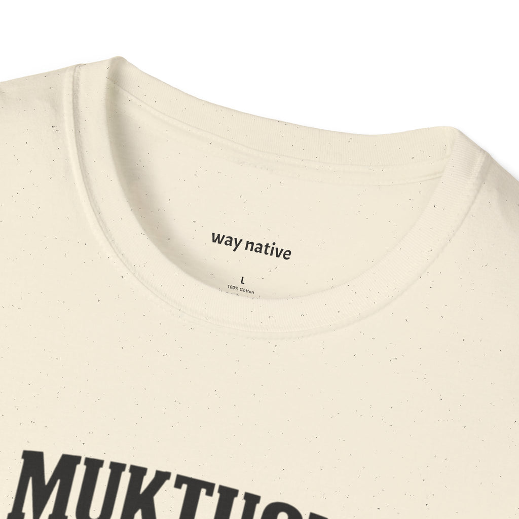 Muktuck "This Shirt In." T‑Shirt — Vintage Seafood Shack Graphic Tee