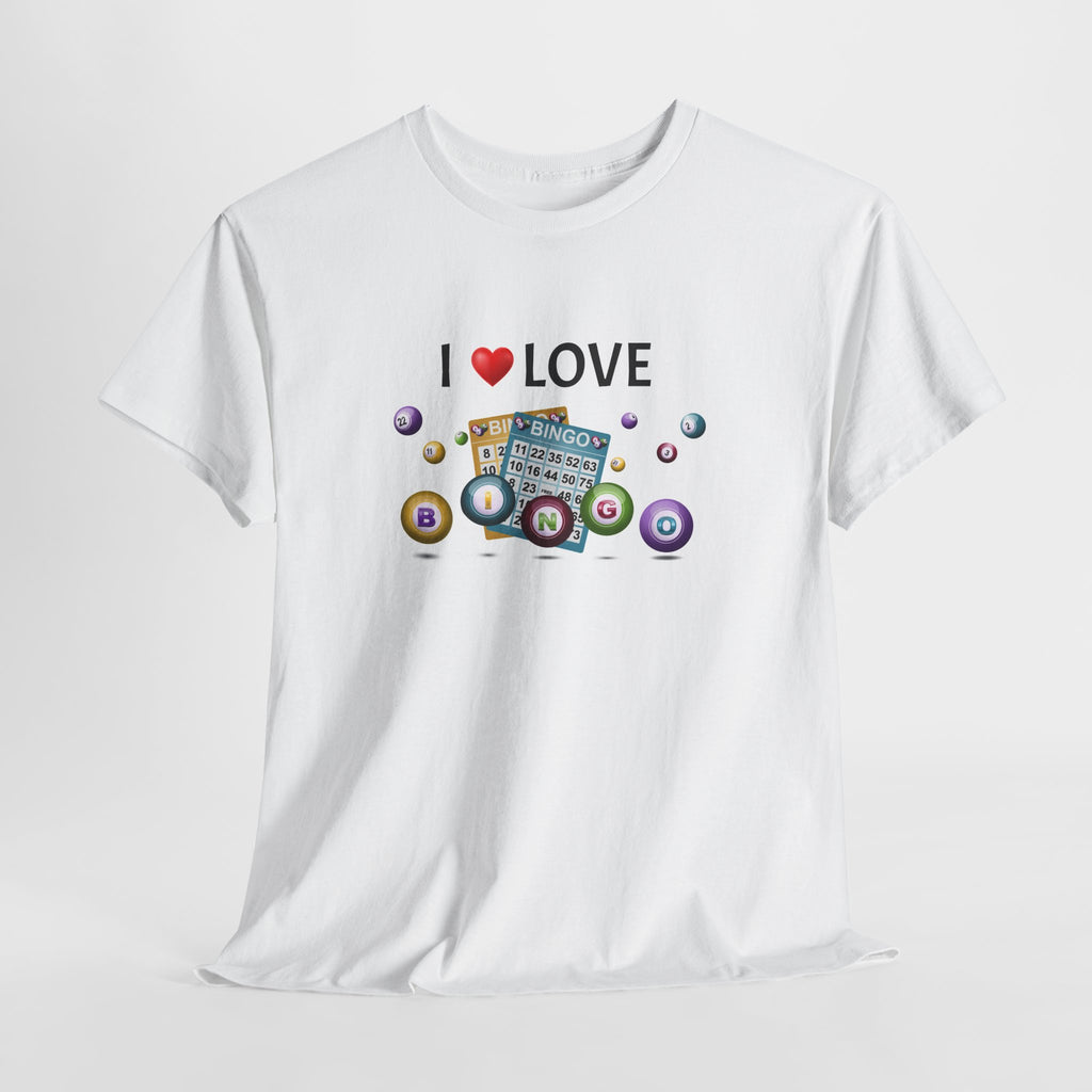 Bingo Cart with Balls Let's Play T-Shirt | Bingo Night Tee