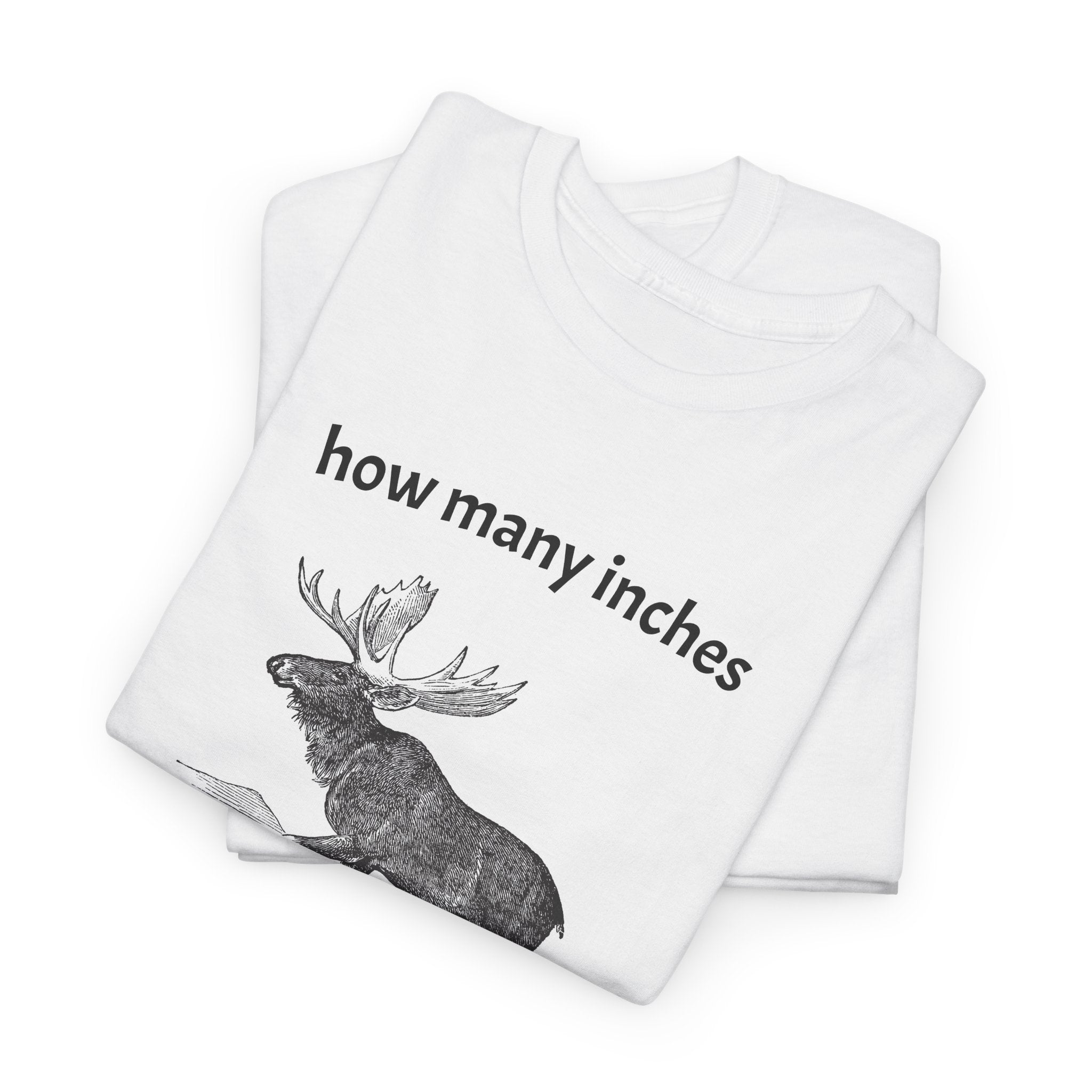 How many inches Moose Graphic Tee | Hunting Outdoors Tee