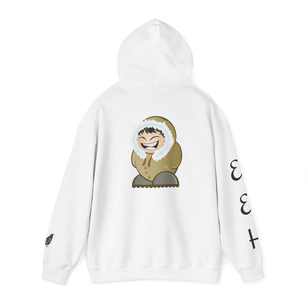Way Native Hoodie — Playful Eskimo Character Pullover (Est. 2020)