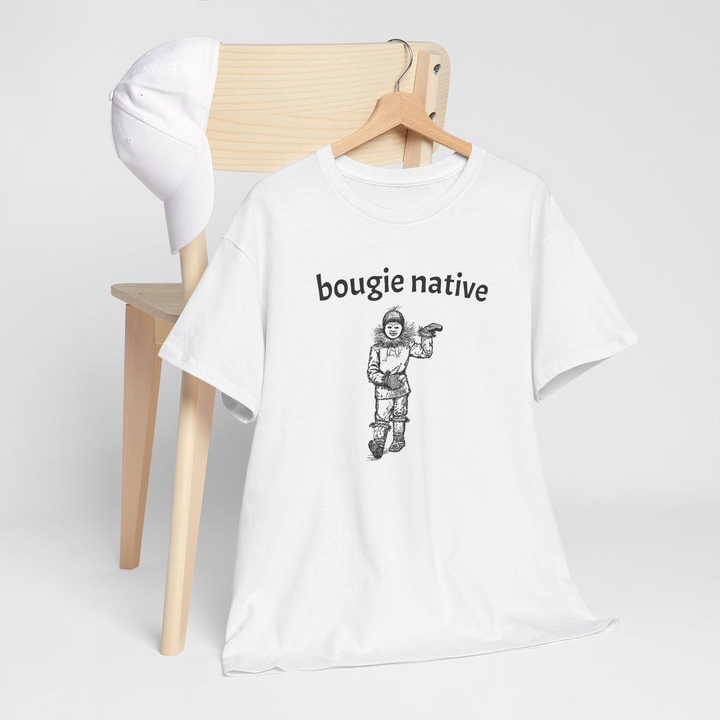 Bougie Native shirt | Graphic Tee with Vintage Cartoon Character