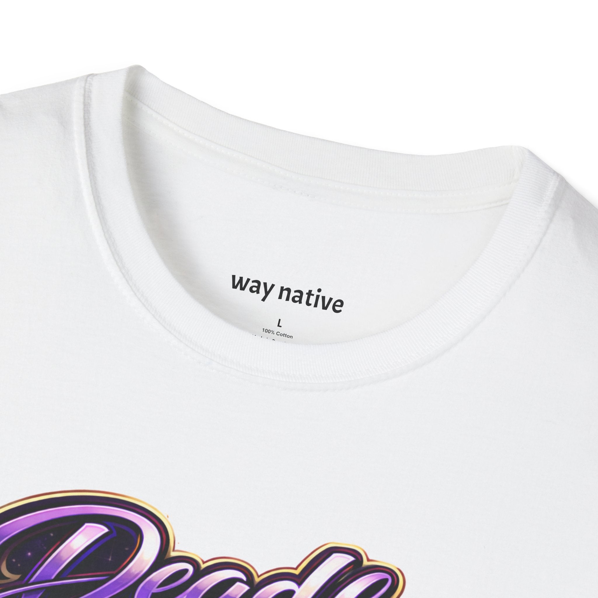 Deadly Aana Graphic T‑Shirt — Retro Purple & Gold Gaming Logo Tee