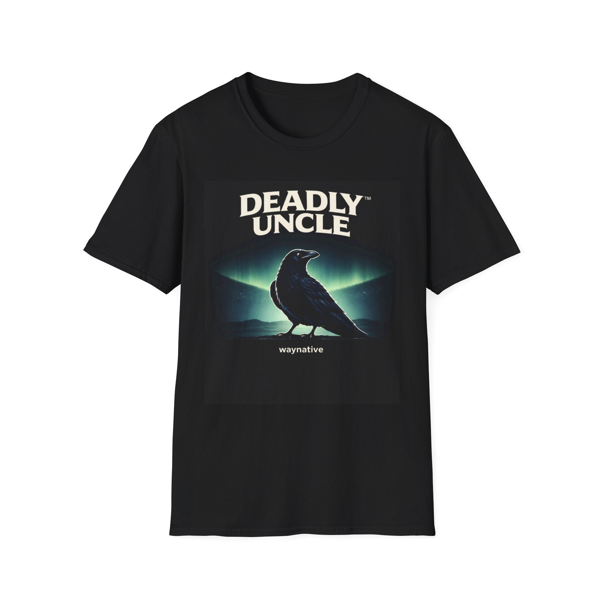 Deadly Uncle T-Shirt — Raven Graphic Tee