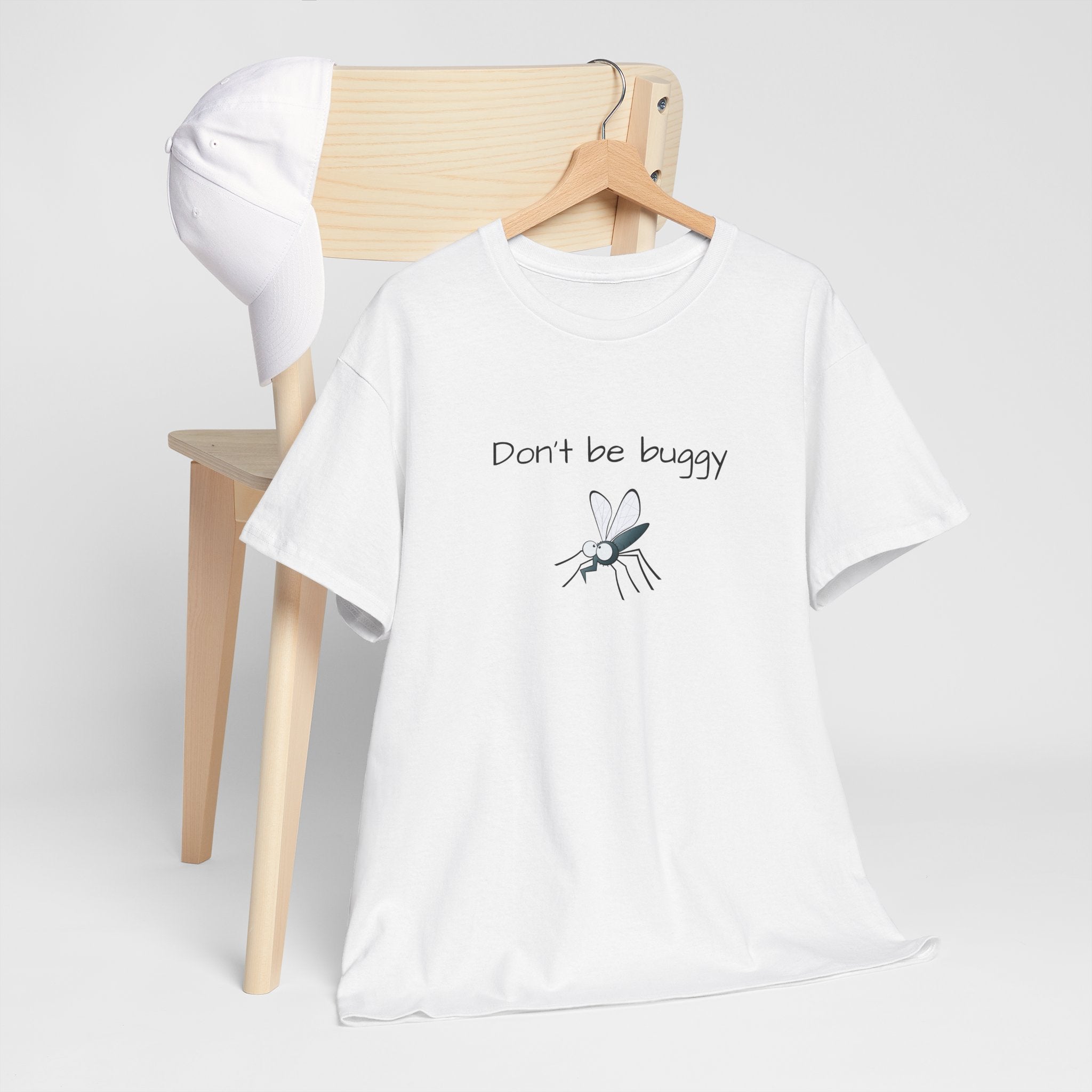 Don’t Be Buggy T-Shirt | Cute Mosquito Illustration