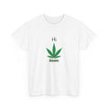 Hi Organic Cannabis Leaf T-Shirt | Marijuana Leaf Tee