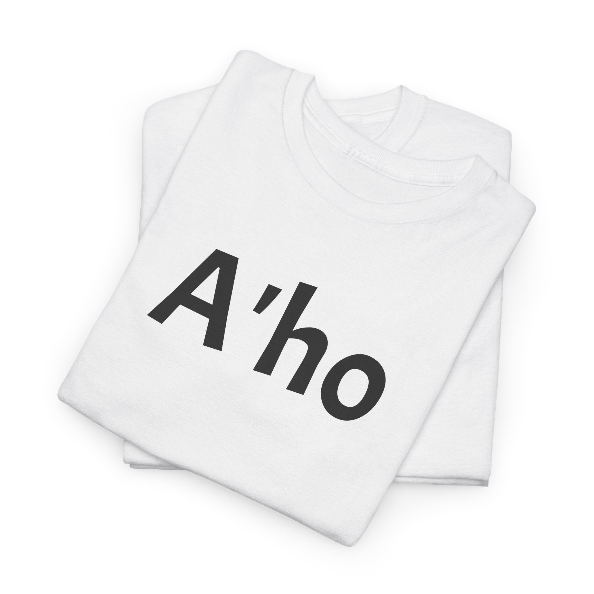 A'ho Tee — Simple T-Shirt