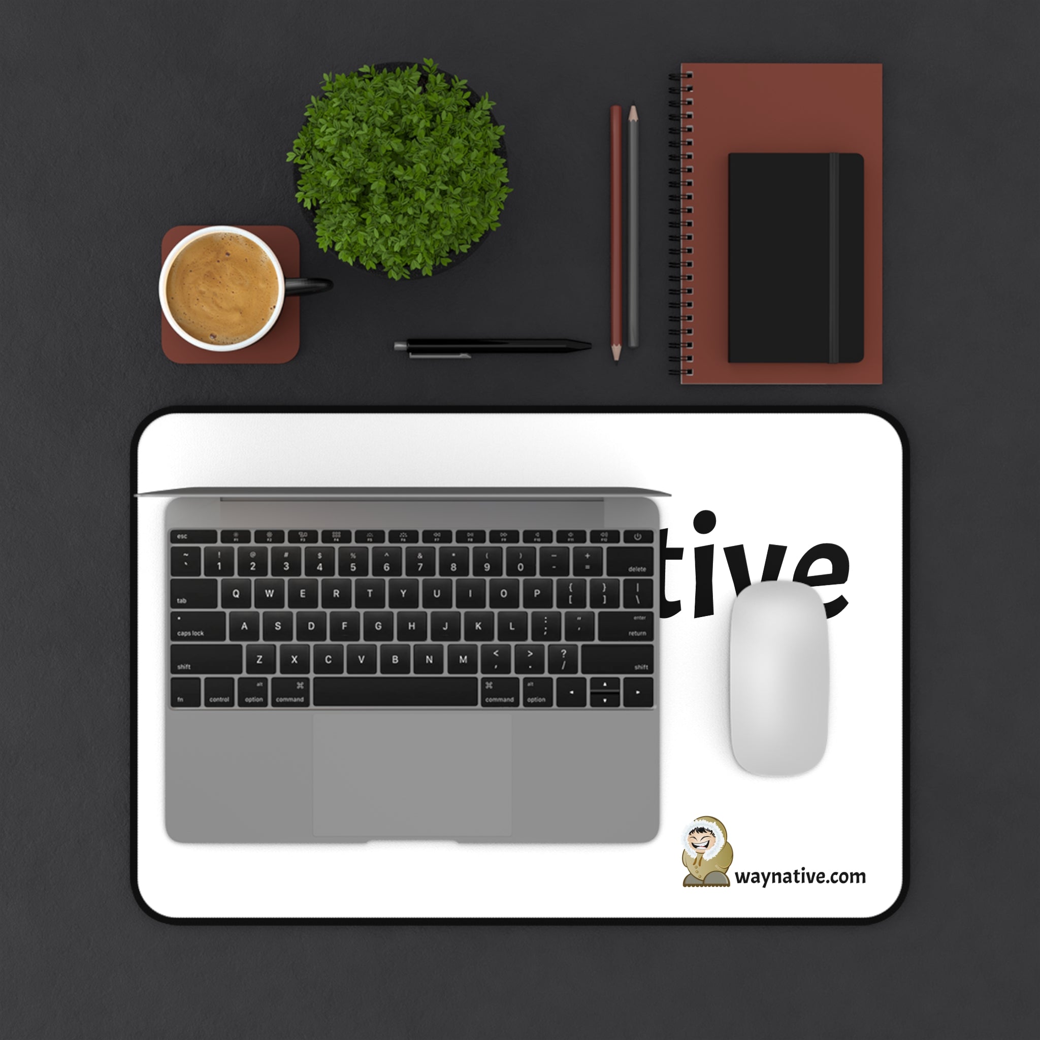 Way Village Corp Desk Mat — Custom Office Mouse Pad