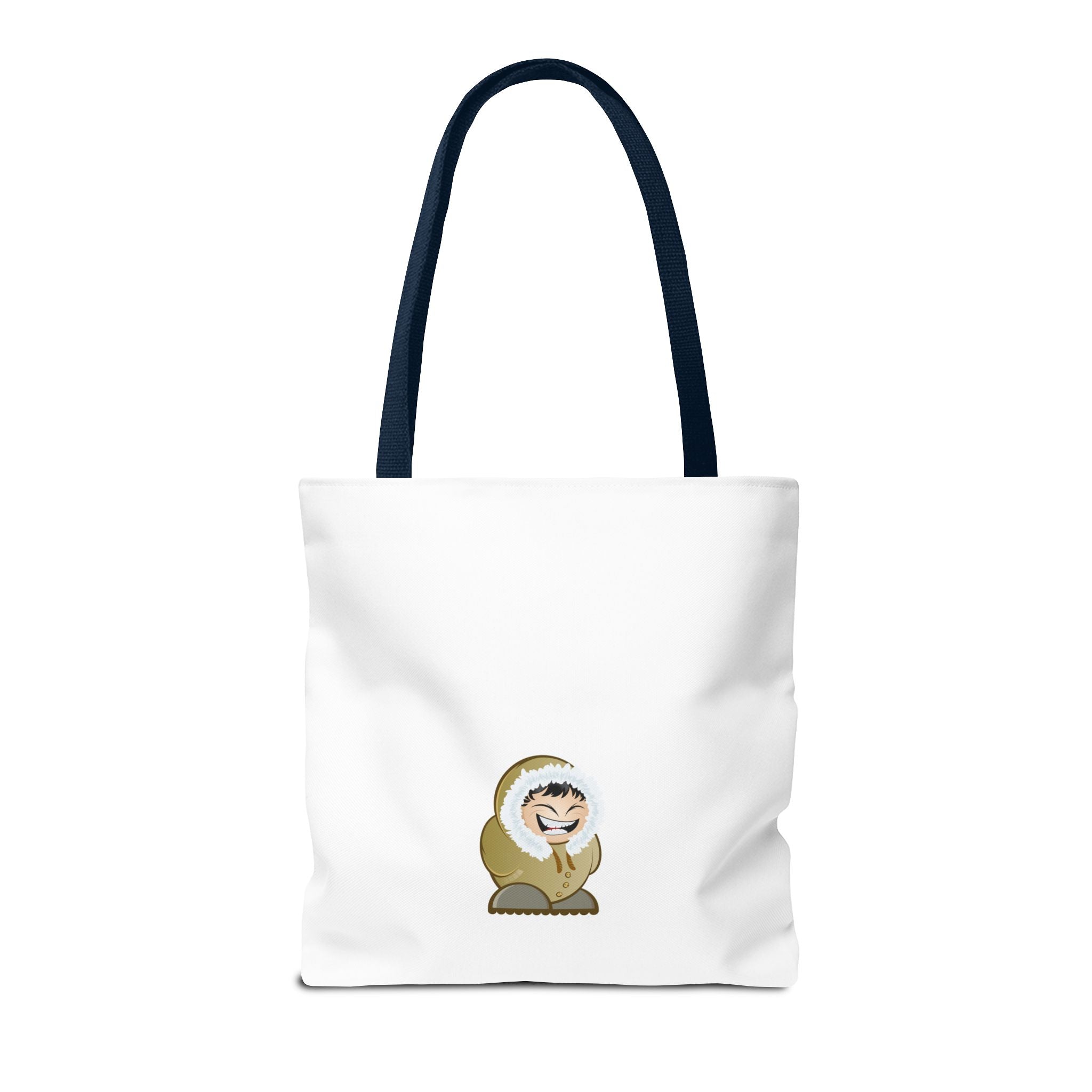 Tote Bag — “Don’t be an OOSIK!” Funny Native Alaskan Eskimo Design Cotton Tote