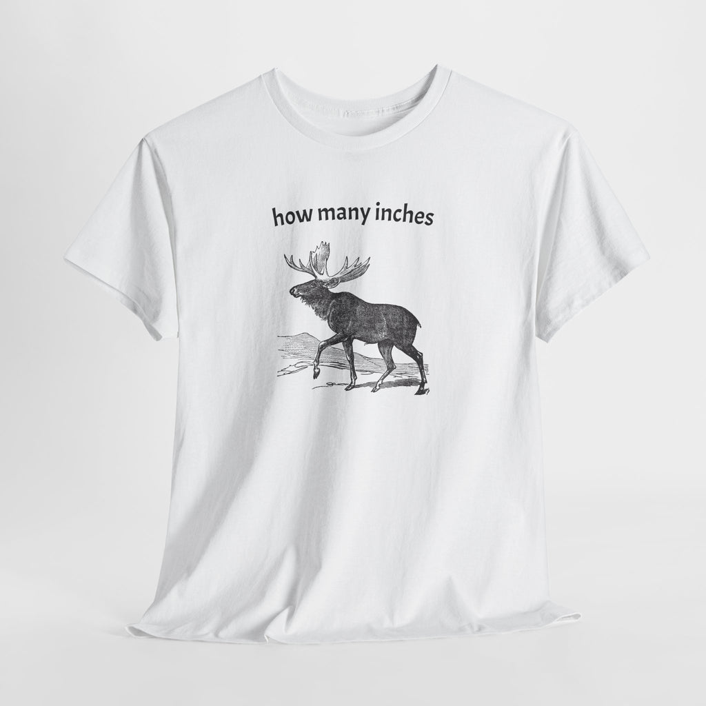 How many inches Moose Graphic Tee | Hunting Outdoors Tee
