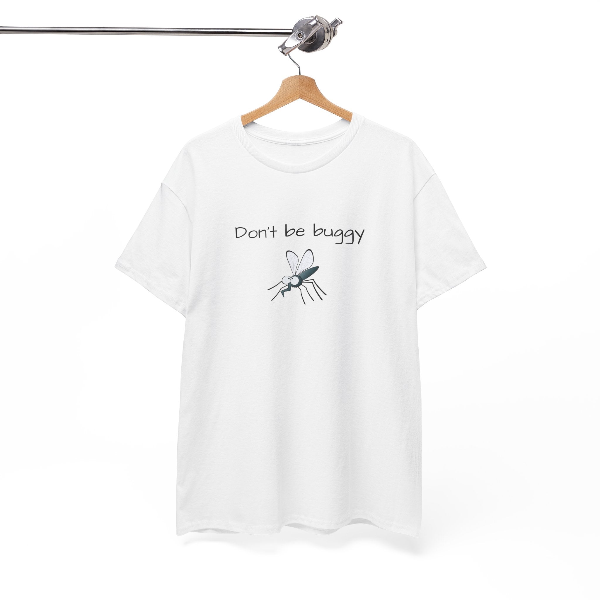 Don’t Be Buggy T-Shirt | Cute Mosquito Illustration