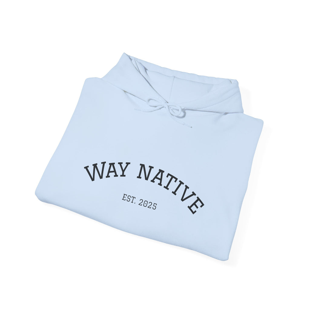 Way Native Eskimo Graphic Hoodie — Cozy Arctic Cartoon Pullover