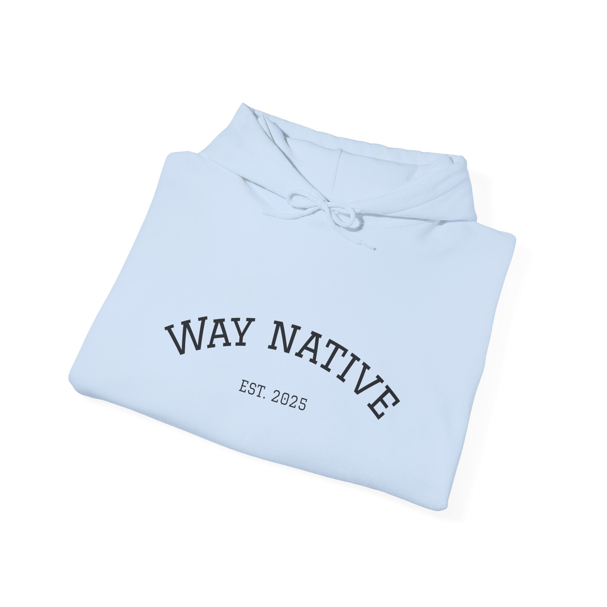 Way Native Eskimo Graphic Hoodie — Cozy Arctic Cartoon Pullover