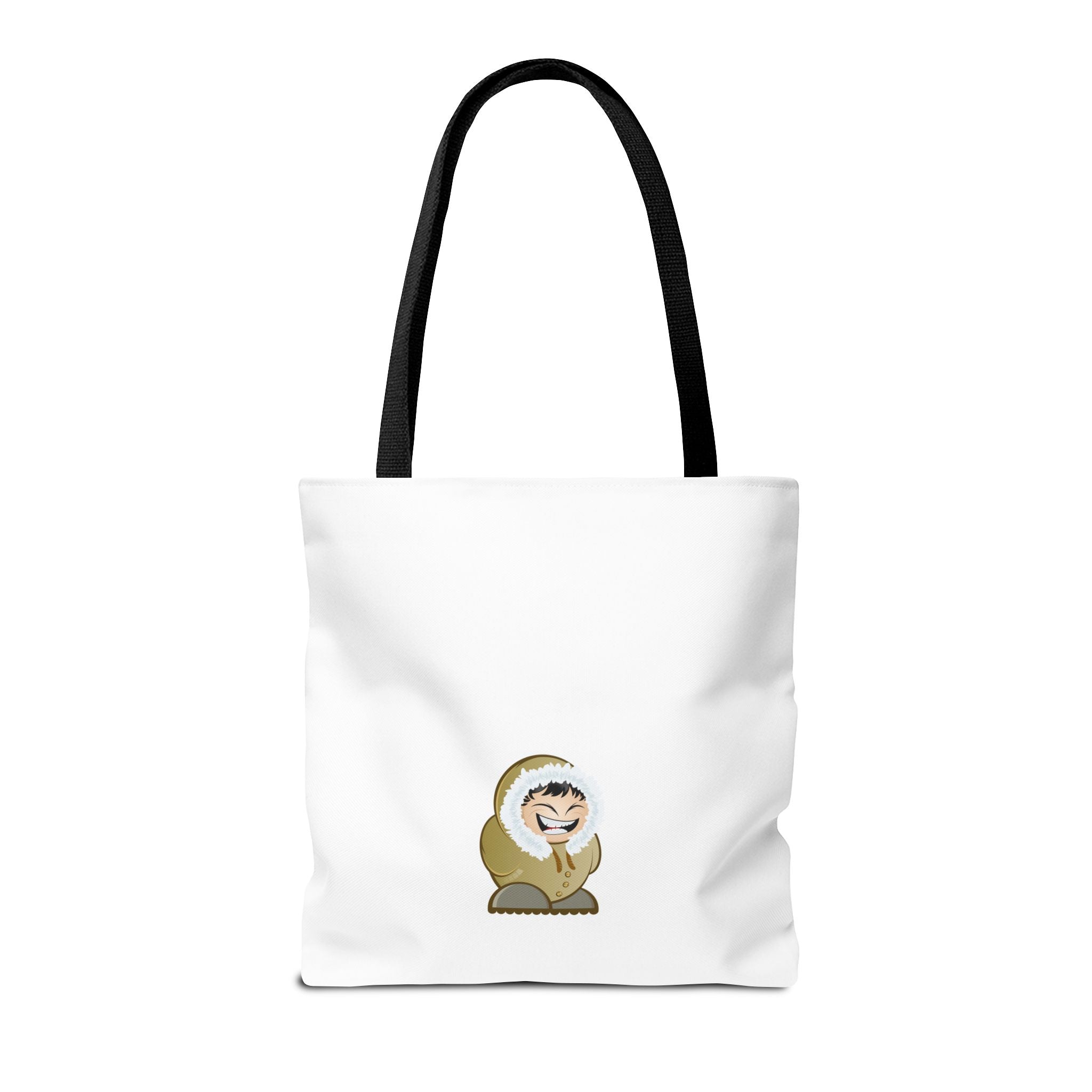 Tote Bag — “Don’t be an OOSIK!” Funny Native Alaskan Eskimo Design Cotton Tote
