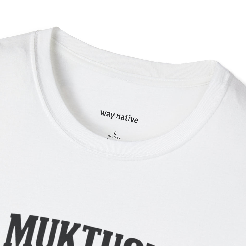 Muktuck "This Shirt In." T‑Shirt — Vintage Seafood Shack Graphic Tee