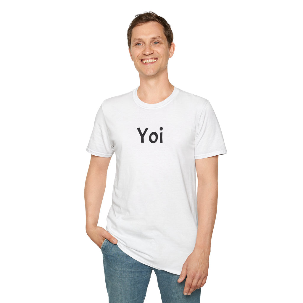 T-Shirt — Minimal "Yoi" Graphic Tee